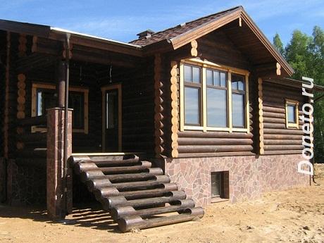 Уютная банька, добротный деревянный дом. Строительство с нуля.
