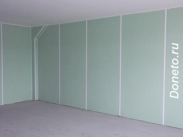 Панели для финишной отделки стен из СМЛ, ГКЛ.