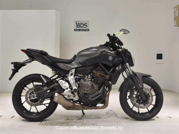 Мотоцикл naked bike Yamaha MT-07 ABS рама RM07J нэйкед байк среднекуба ...