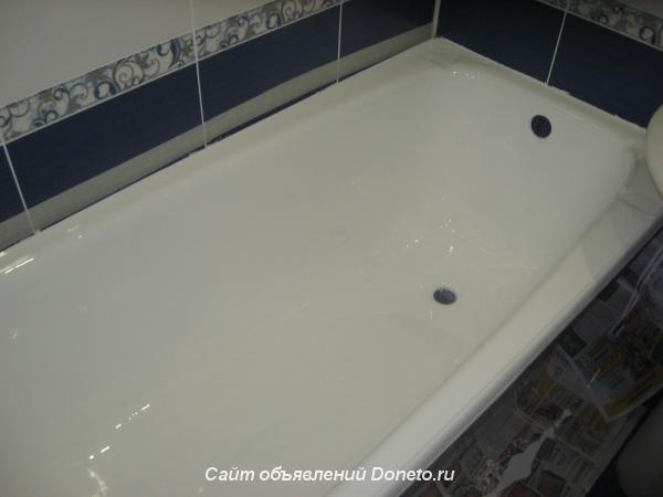 Восстановление и ремонт покрытия ванн в Курске.