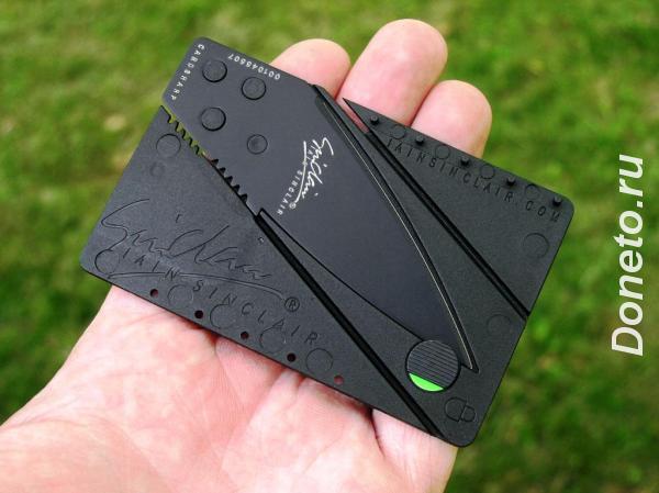 Складной нож кредитка CardSharp 2