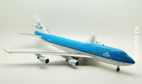 Модель самолёта Boeing 747-400 КЛМ
