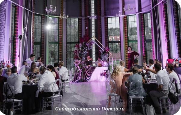 Банкет на свадьбу, кейтеринг и фуршет для свадеб в Москве