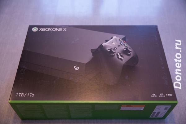 Xbox One X 1TB с подпиской Game Pass 100 игр на 1 месяц и статус Xbox  ...