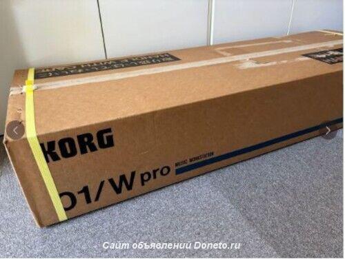 Продам Korg 01 W Pro 76-клавишный синтезатор с черной клавиатурой, муз ...