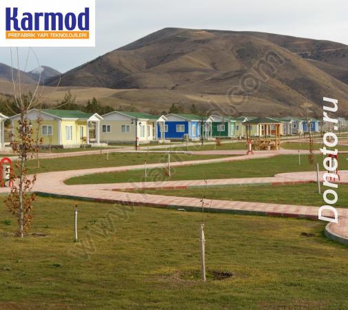 Быстровозводимые сборные дома Karmod по всей России