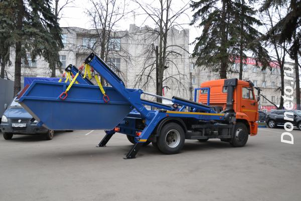 Вывоз строительного мусора бункером Воронеж