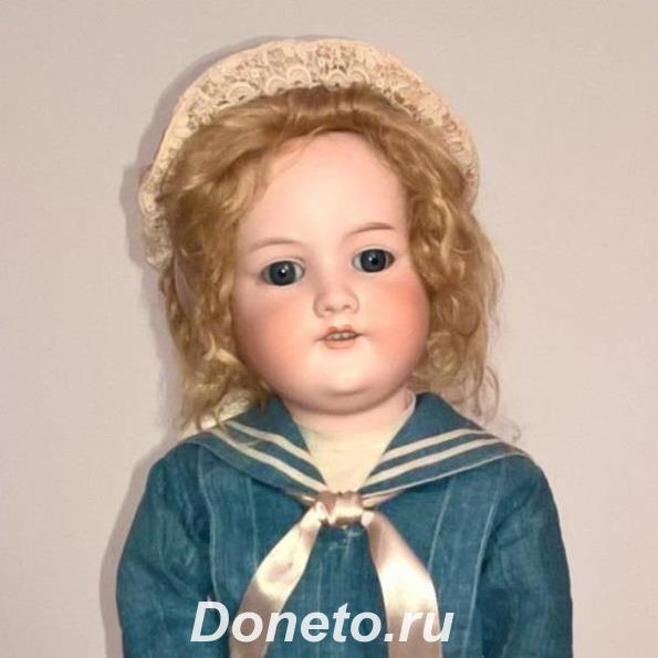 Антикварная немецкая коллекционная кукла Armand Marseille 390n A 9 M